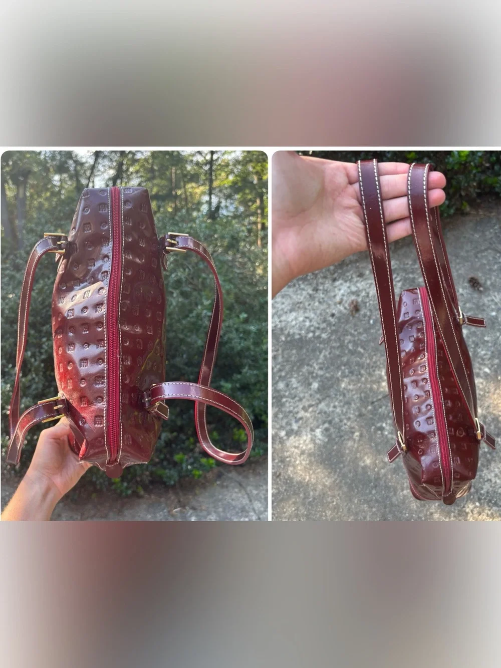 Arcadia patent leather